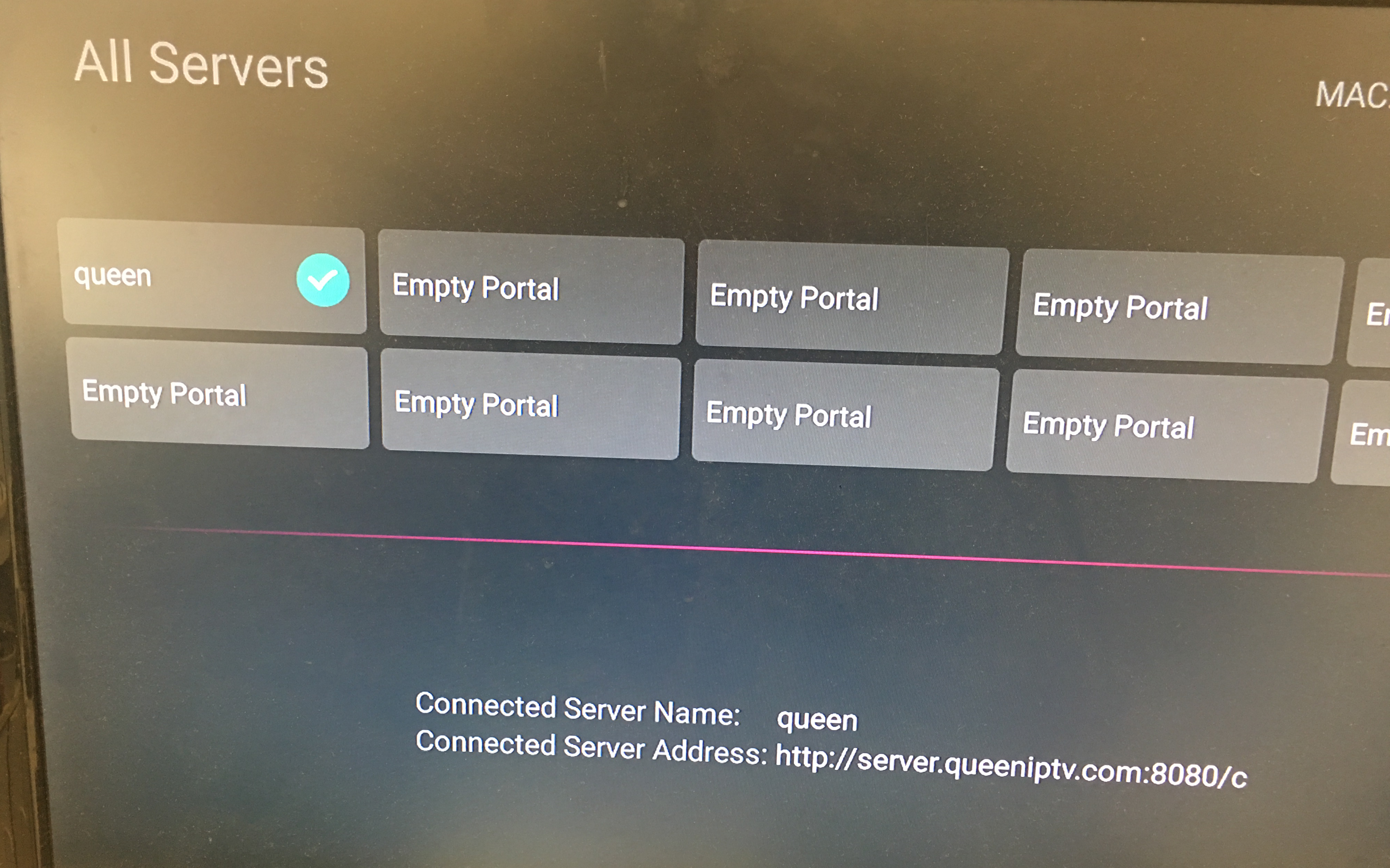 stalker iptv server address